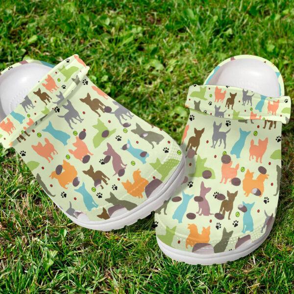 Merchidea Chihuahua Dog Crocs Crocband Clogs Shoes Comfortable For Men Women and Kids
