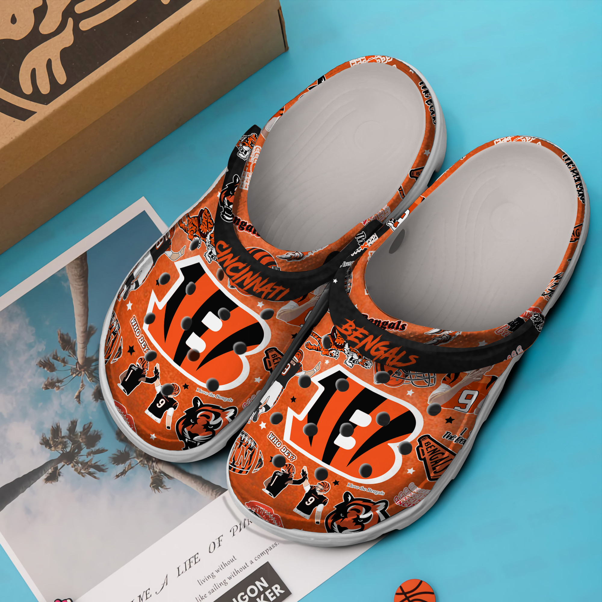 Merchidea Cincinnati Bearcats NCAA Sport Crocs Crocband Clogs Shoes Comfortable For Men Women and Kids