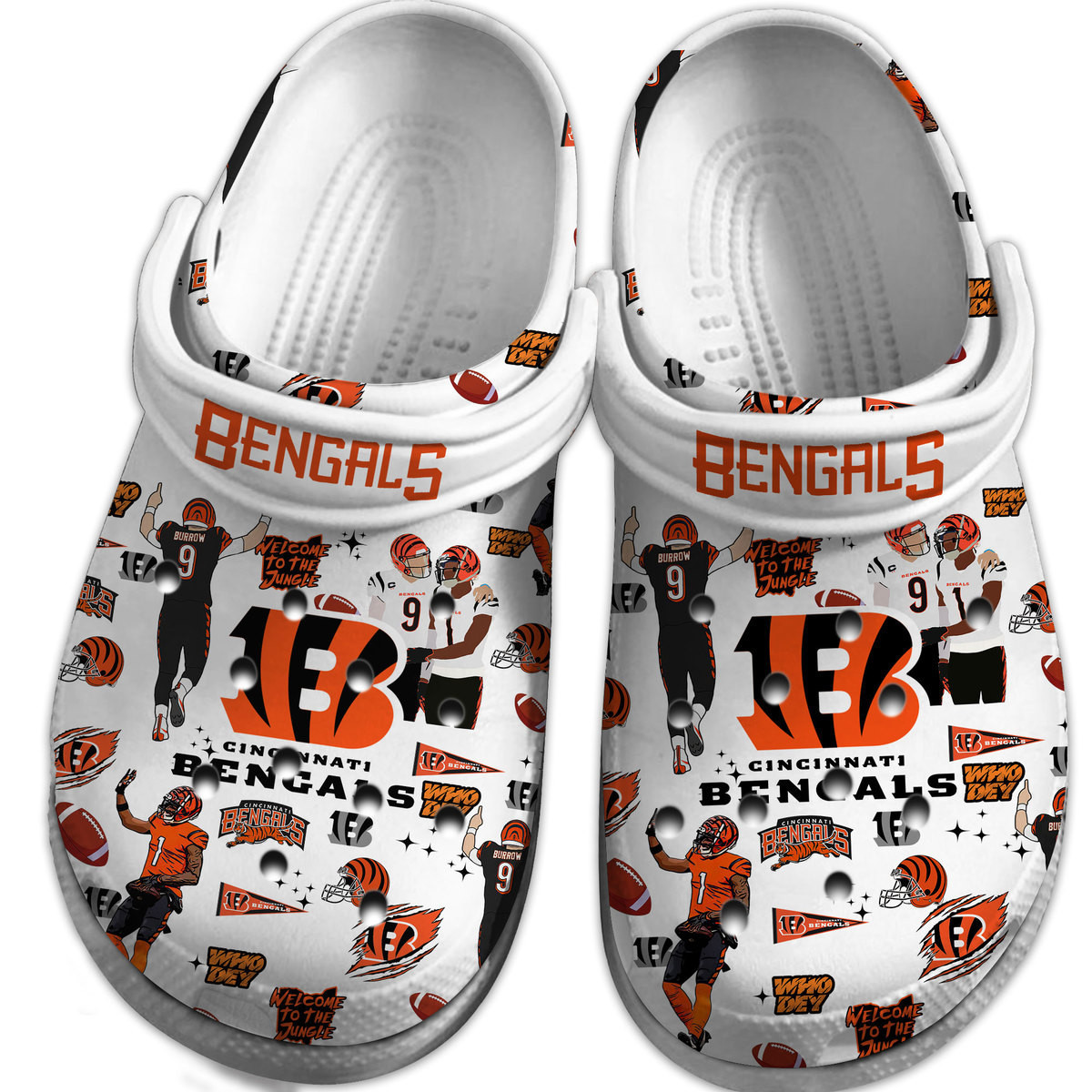 Merchidea Cincinnati Bearcats NCAA Sport Crocs Crocband Clogs Shoes Comfortable For Men Women and Kids