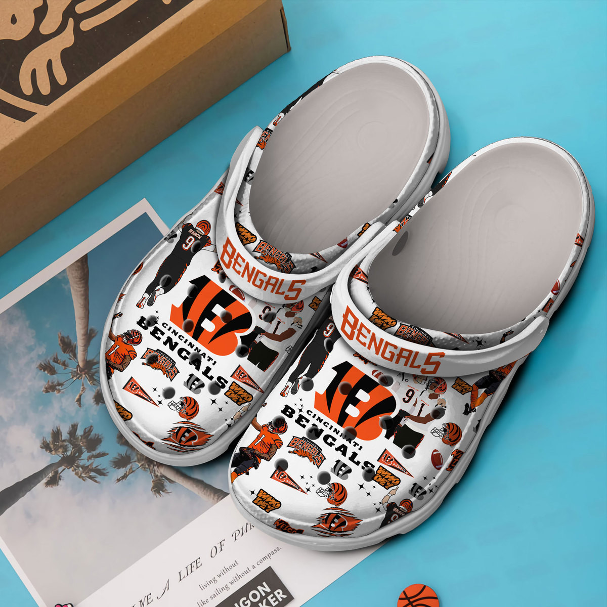 Merchidea Cincinnati Bearcats NCAA Sport Crocs Crocband Clogs Shoes Comfortable For Men Women and Kids