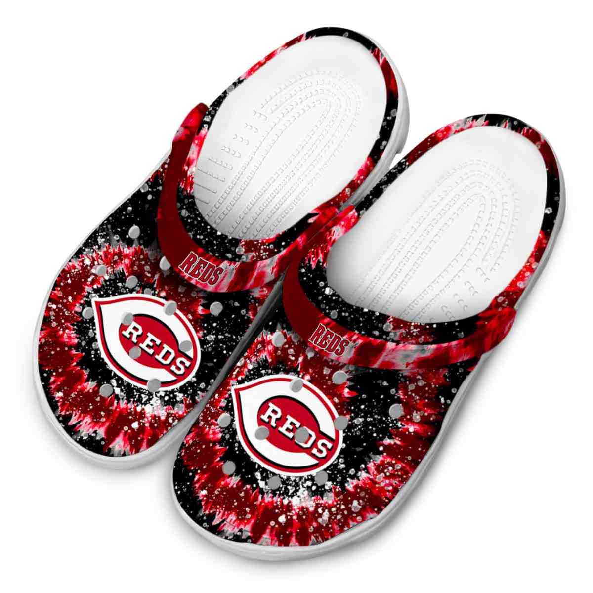 Merchidea Cincinnati Reds MLB Sport Crocs Crocband Clogs Shoes Comfortable For Men Women and Kids
