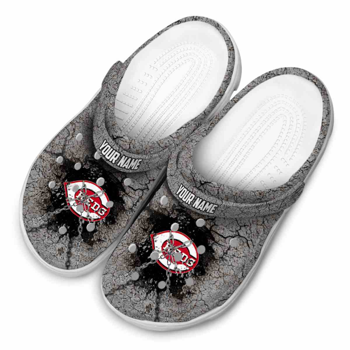 Merchidea Cincinnati Reds MLB Sport Crocs Crocband Clogs Shoes Comfortable For Men Women and Kids