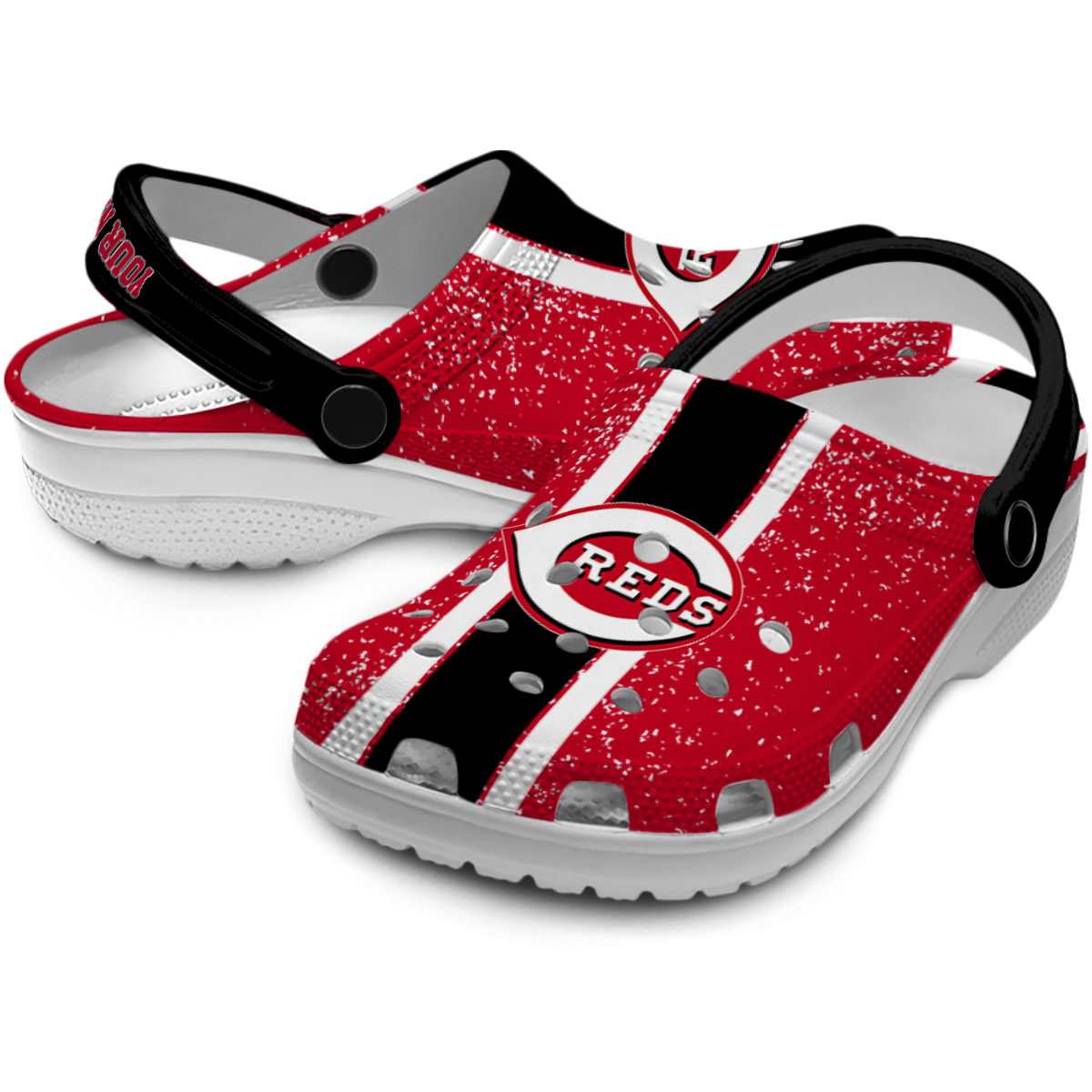Merchidea Cincinnati Reds MLB Sport Crocs Crocband Clogs Shoes Comfortable For Men Women and Kids