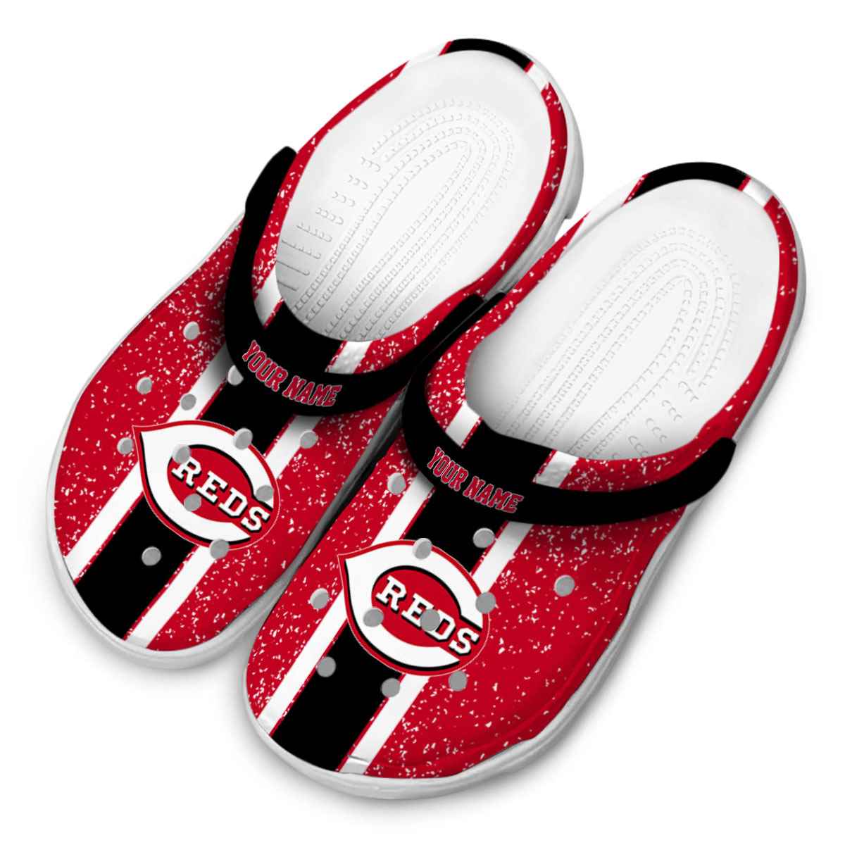 Merchidea Cincinnati Reds MLB Sport Crocs Crocband Clogs Shoes Comfortable For Men Women and Kids