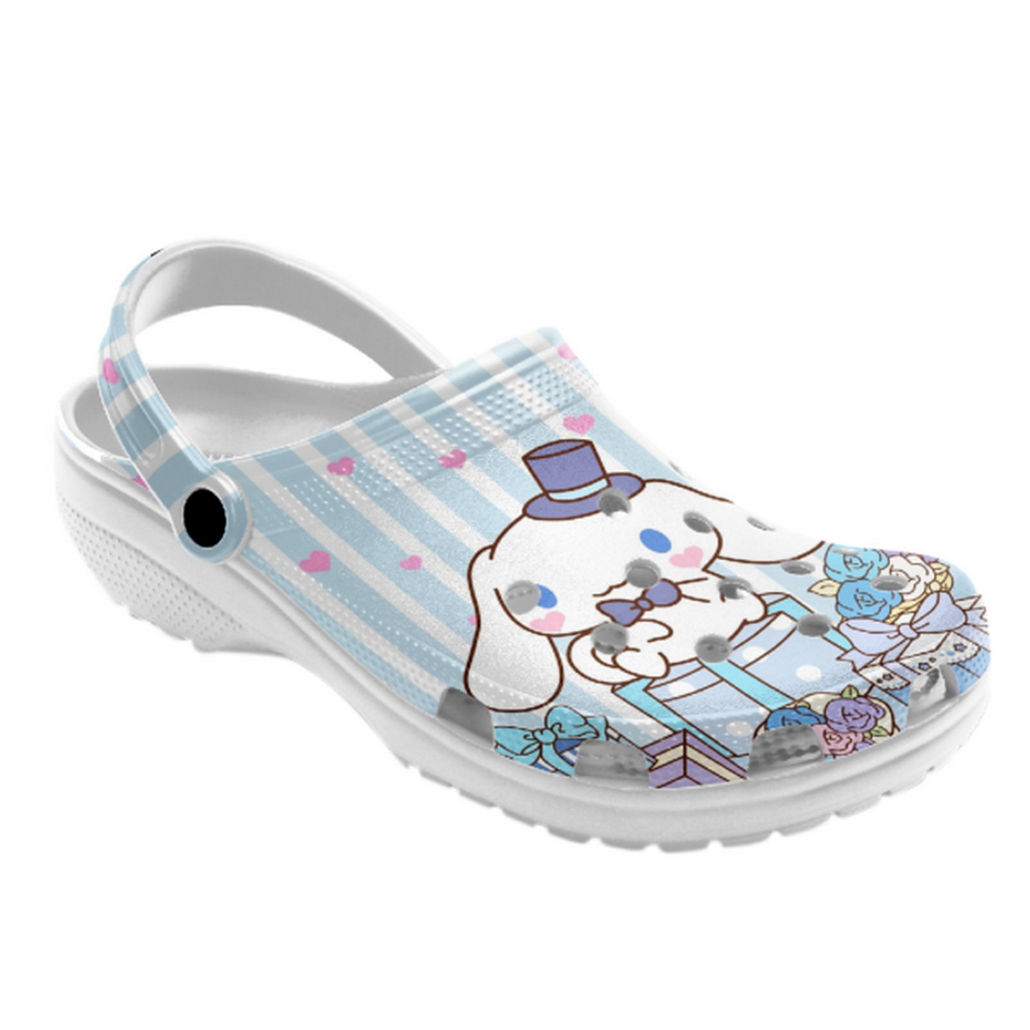 Merchidea Cinnamoroll Cartoon Crocs Crocband Clogs Shoes Comfortable For Men Women and Kids