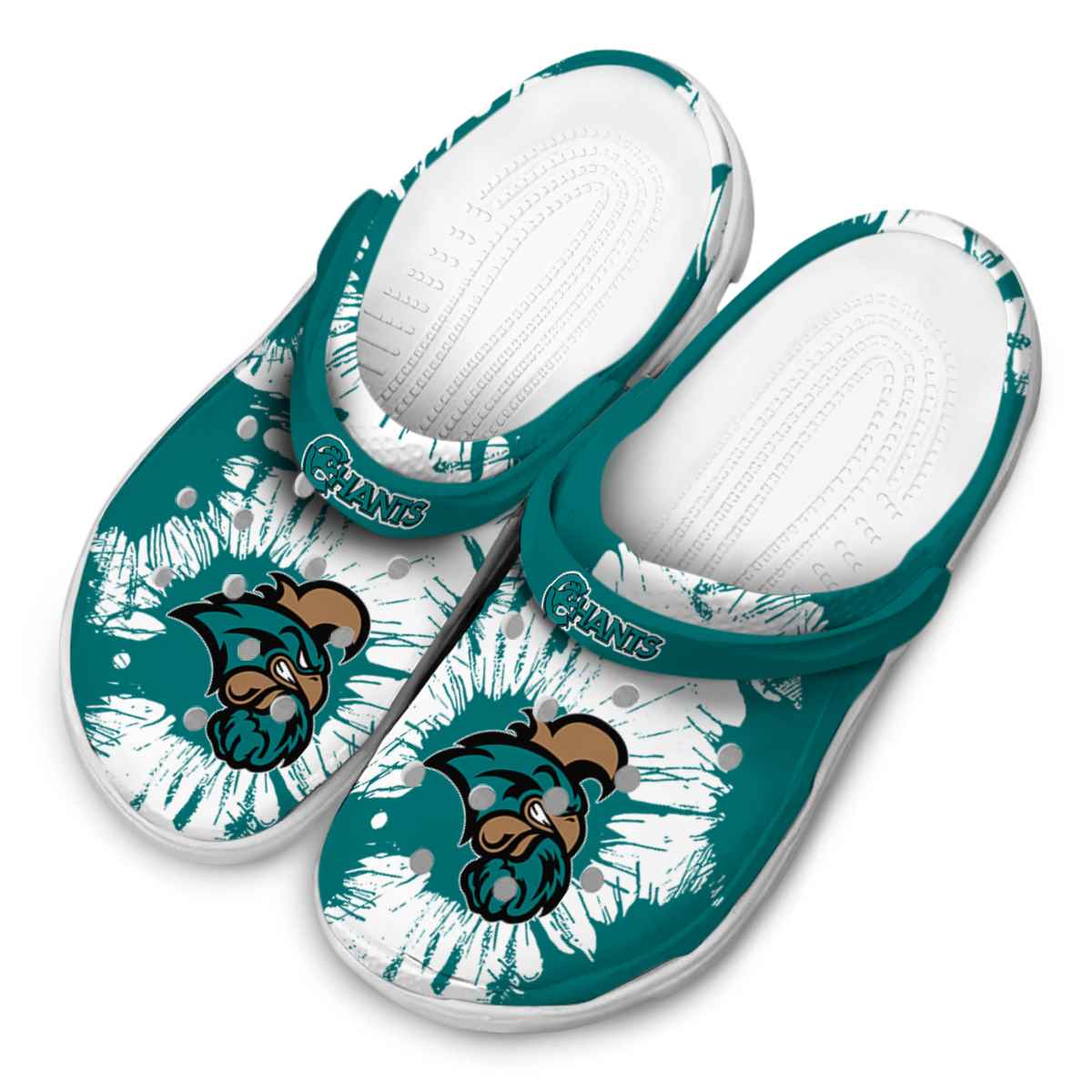 Merchidea Coastal Carolina Chanticleers NCAA Sport Crocs Crocband Clogs Shoes Comfortable For Men Women and Kids