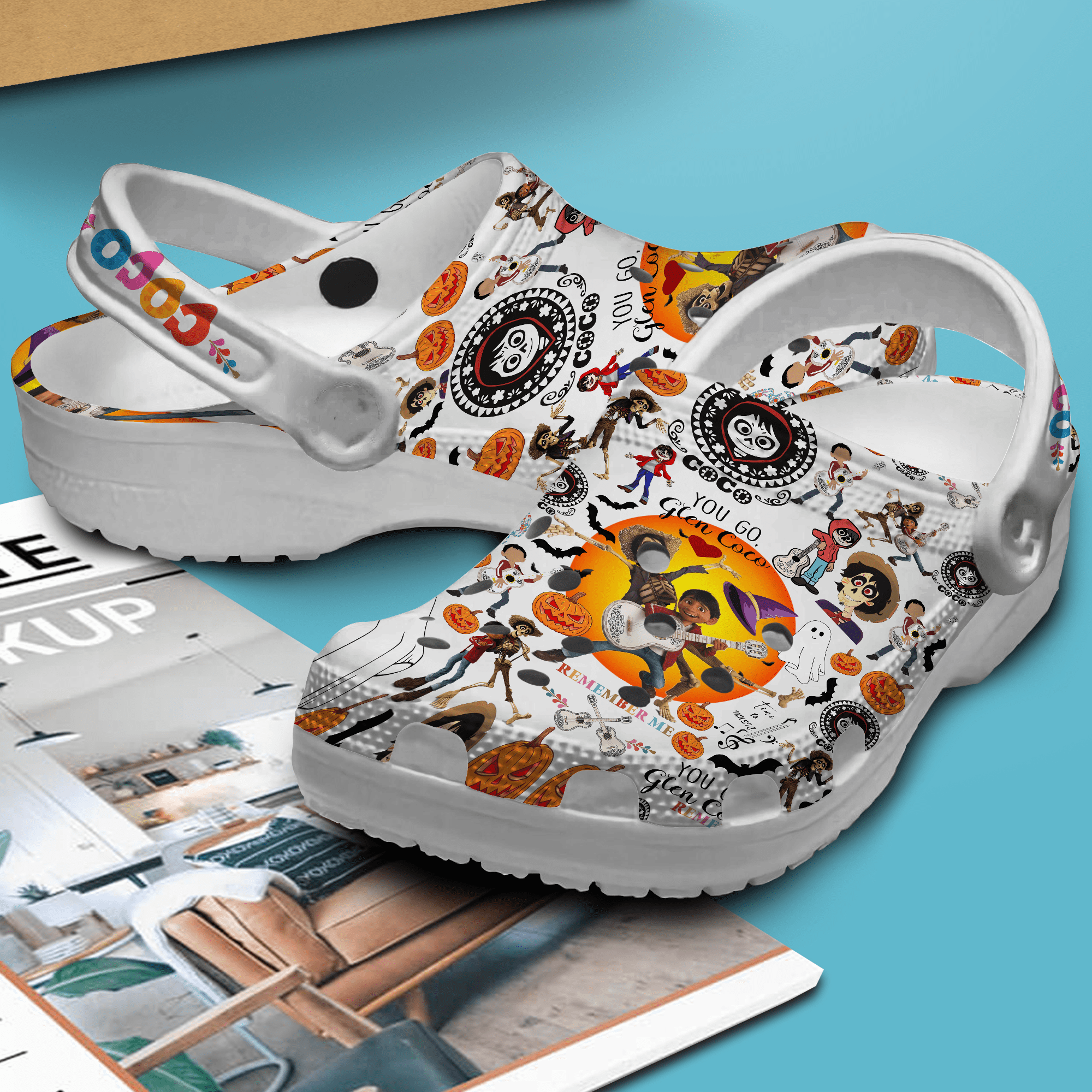 Merchidea Coco Cartoon Crocs Crocband Clogs Shoes Comfortable For Men Women and Kids