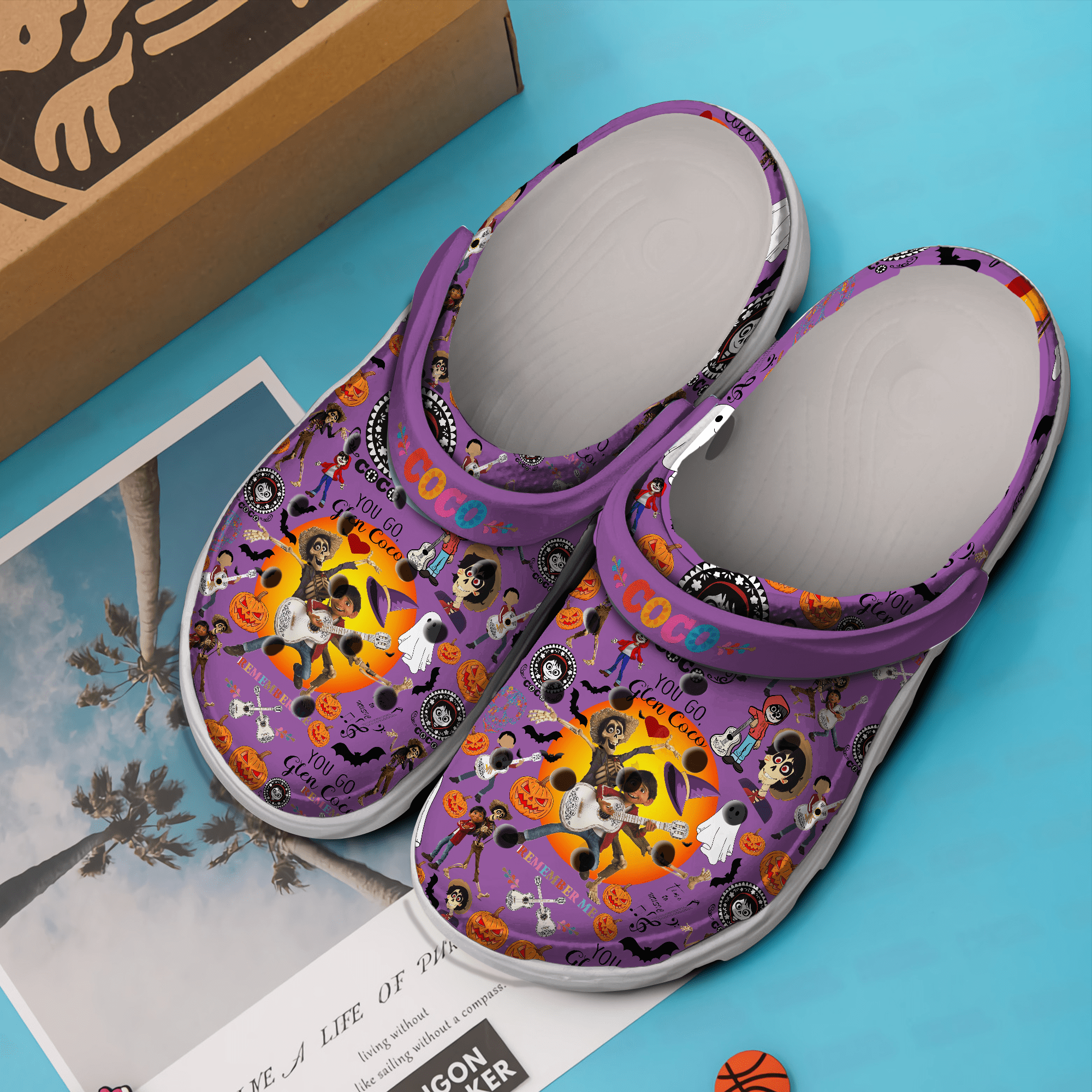 Merchidea Coco Cartoon Crocs Crocband Clogs Shoes Comfortable For Men Women and Kids