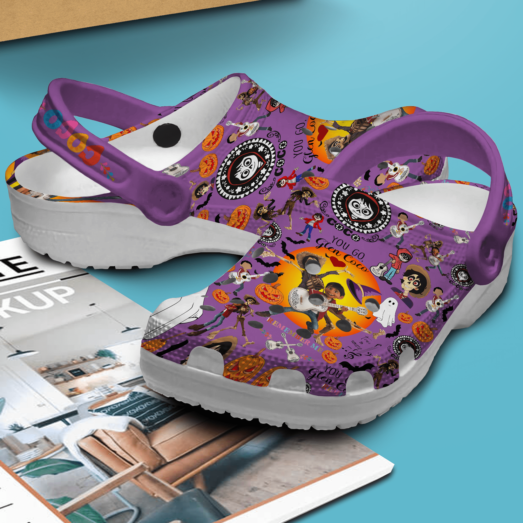 Merchidea Coco Cartoon Crocs Crocband Clogs Shoes Comfortable For Men Women and Kids