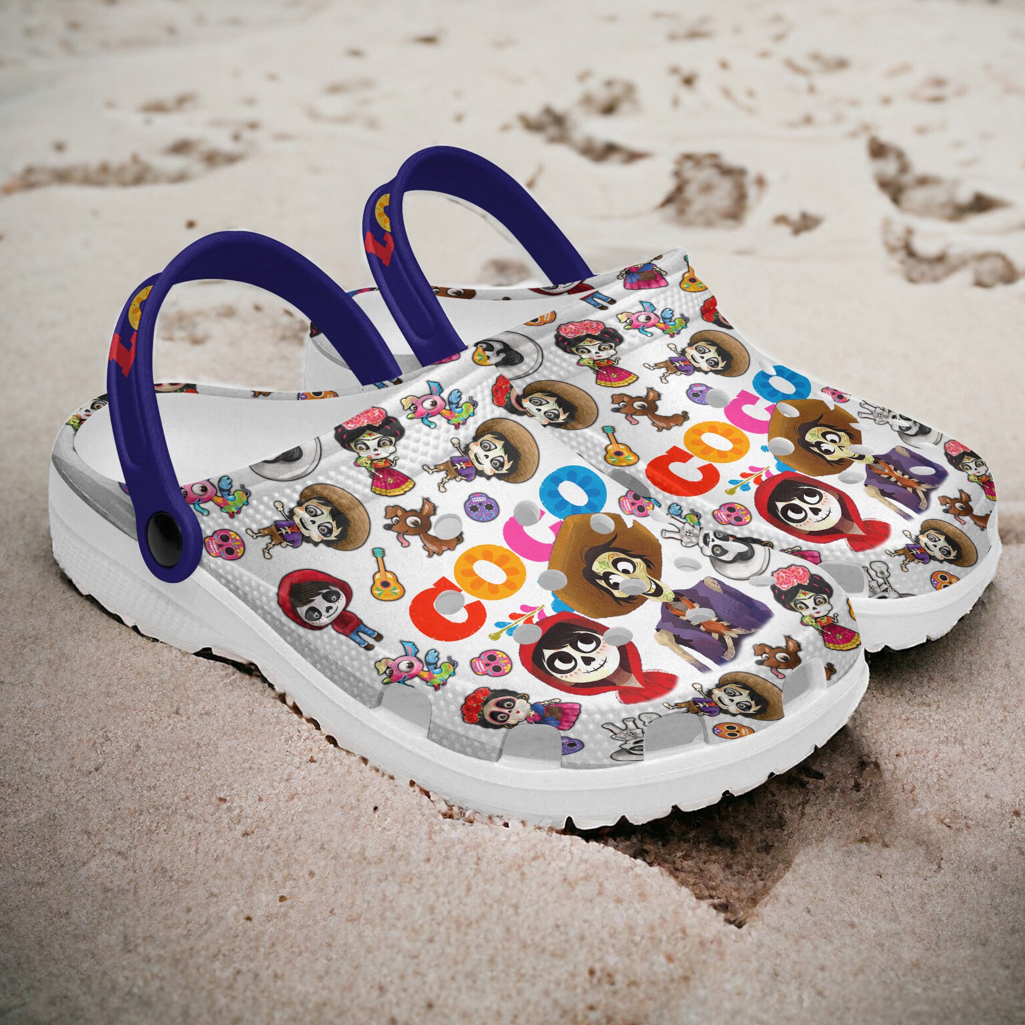 Merchidea Coco Disney Cartoon Crocs Crocband Clogs Shoes Comfortable For Men Women and Kids