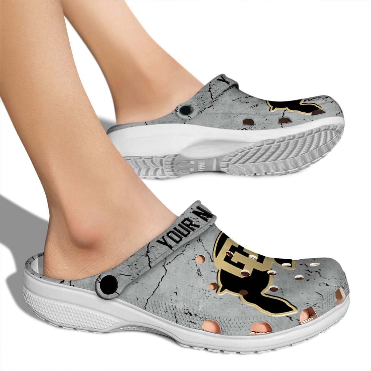 Merchidea Colorado Buffaloes NCAA Sport Crocs Crocband Clogs Shoes Comfortable For Men Women and Kids