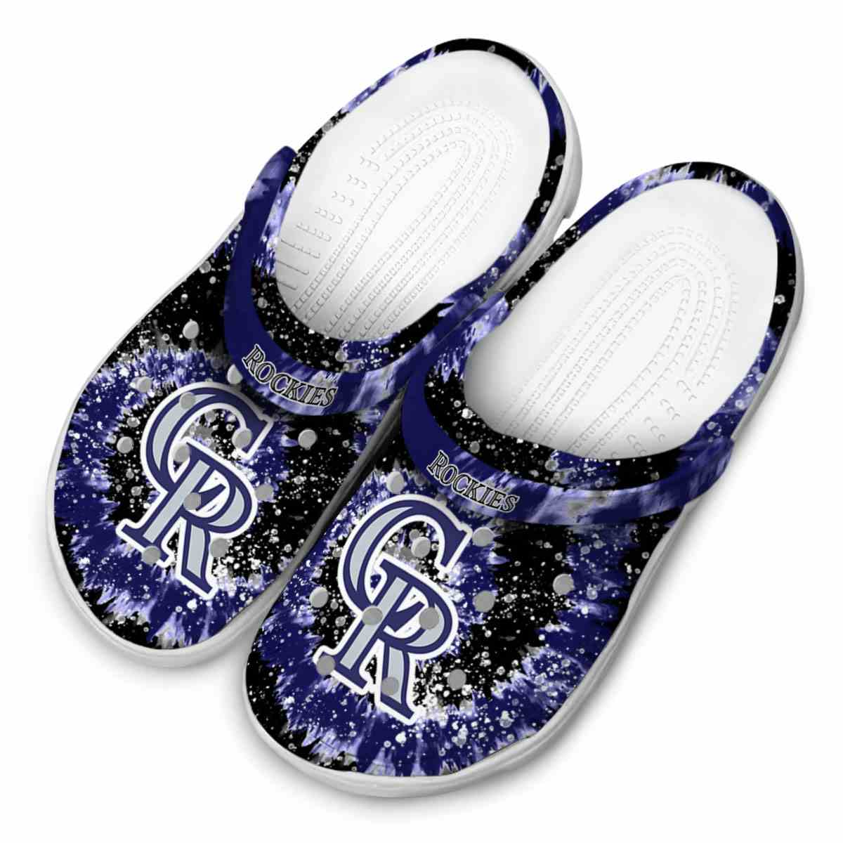 Merchidea Colorado Rockies MLB Sport Crocs Crocband Clogs Shoes Comfortable For Men Women and Kids