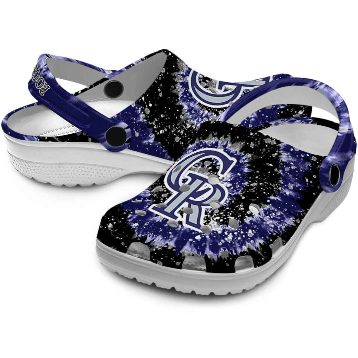 Merchidea Colorado Rockies MLB Sport Crocs Crocband Clogs Shoes Comfortable For Men Women and Kids