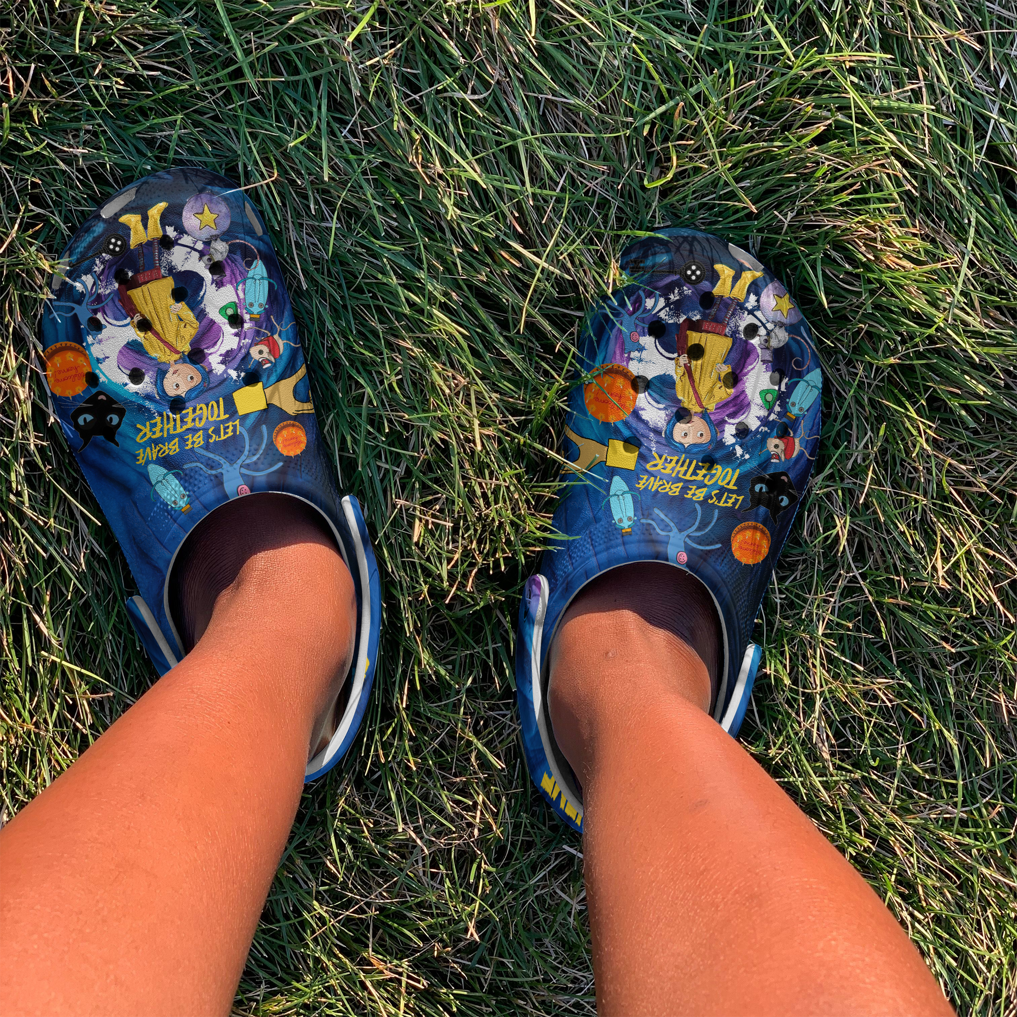 Merchidea Coraline Cartoon Crocs Crocband Clogs Shoes Comfortable For Men Women and Kids