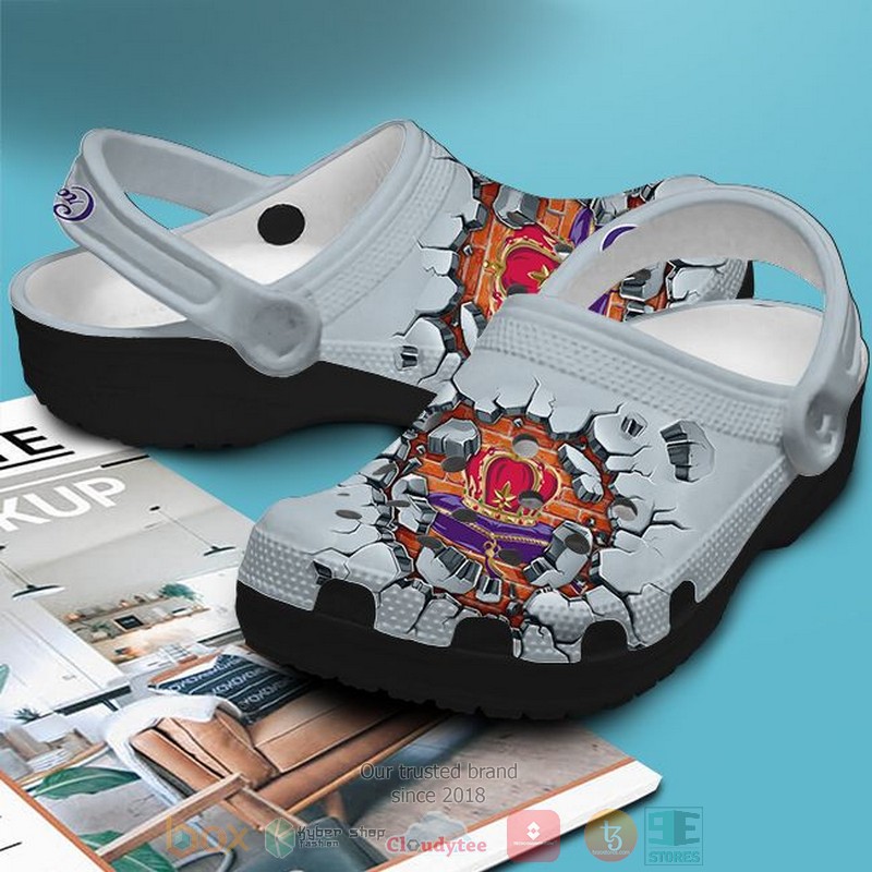 Merchidea Crown Royal Crocs Crocband Clogs Shoes Comfortable For Men Women and Kids