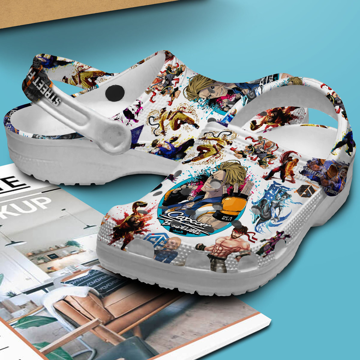 Merchidea Custom Name Game Crocs Crocband Shoes Clogs For Men Women and Kids