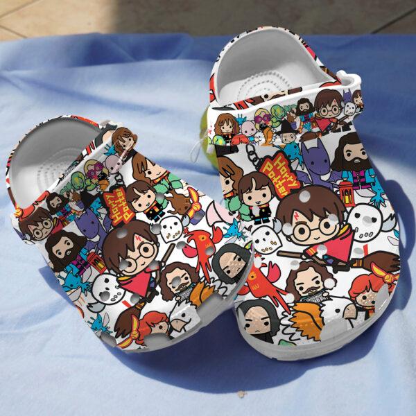 Merchidea Cute Harry Potter Characters Movie Crocs Crocband Clogs Shoes Comfortable For Men Women and Kids