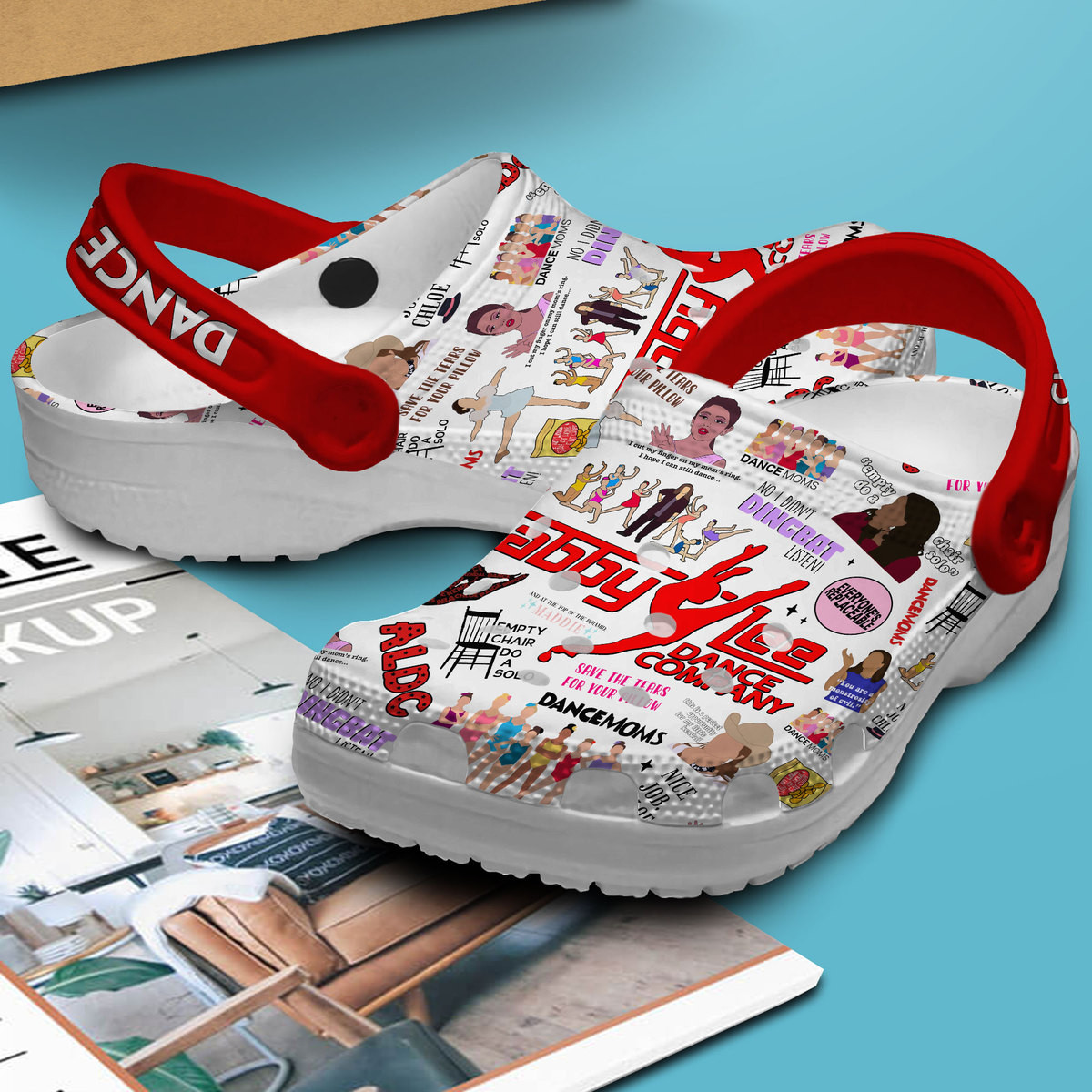 Merchidea Dance Moms TV Series Crocs Crocband Clogs Shoes Comfortable For Men Women and Kids