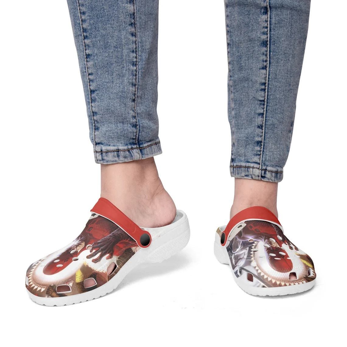 Merchidea Daredevil TV Series Crocs Crocband Shoes Clogs Custom Name For Men Women and Kids