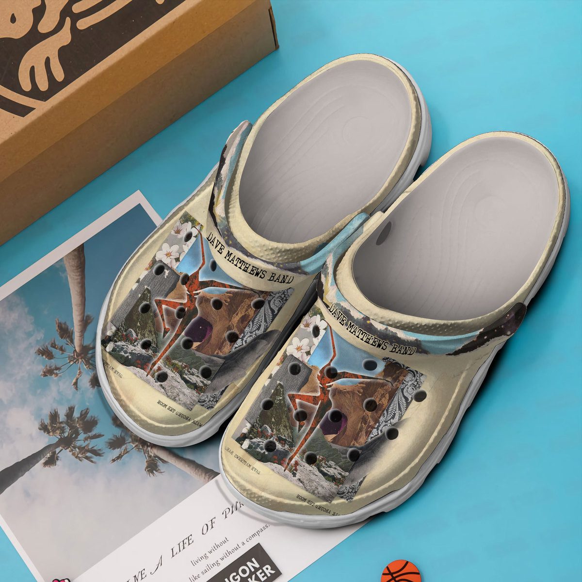 Merchidea Dave Matthews Band Music Crocs Crocband Clogs Shoes Comfortable For Men Women and Kids