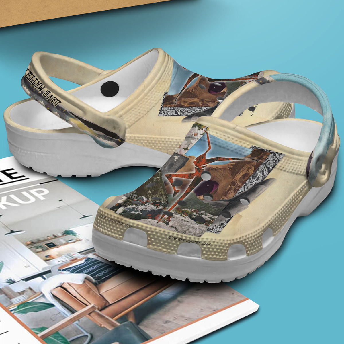 Merchidea Dave Matthews Band Music Crocs Crocband Clogs Shoes Comfortable For Men Women and Kids