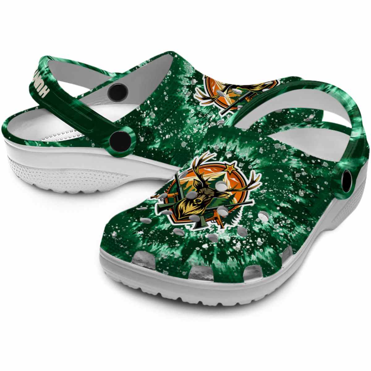 Merchidea Deer Hunting Crocs Crocband Clogs Shoes Comfortable For Men Women and Kids