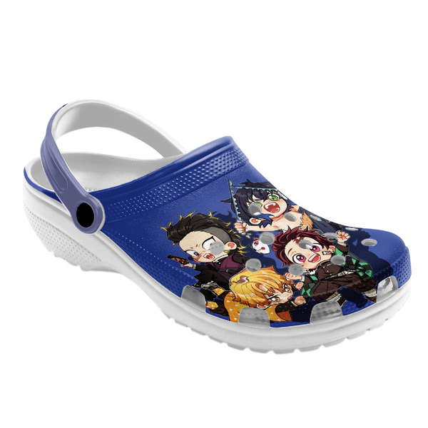 Merchidea Demon Slayer Anime Crocs Crocband Clogs Shoes Comfortable For Men Women and Kids