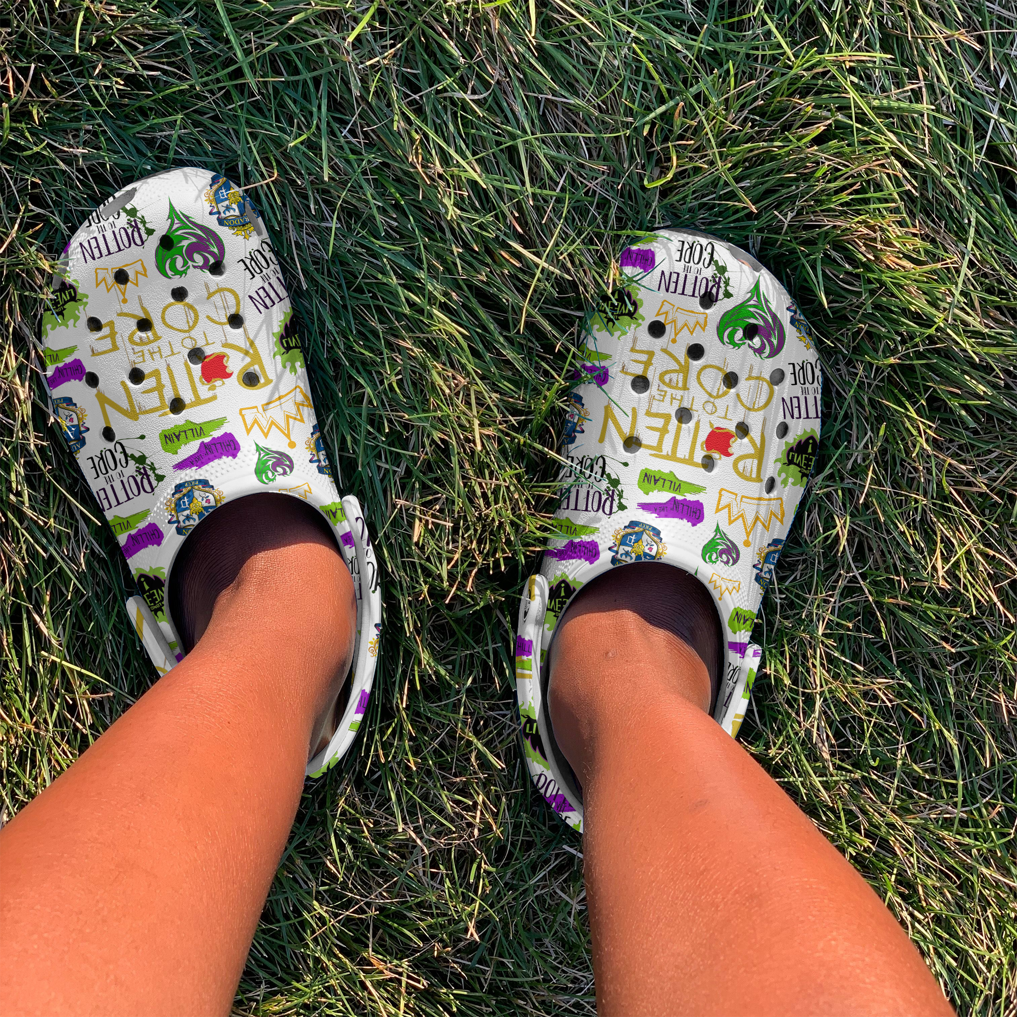 Merchidea Descendants TV Series Crocs Crocband Clogs Shoes Comfortable For Men Women and Kids