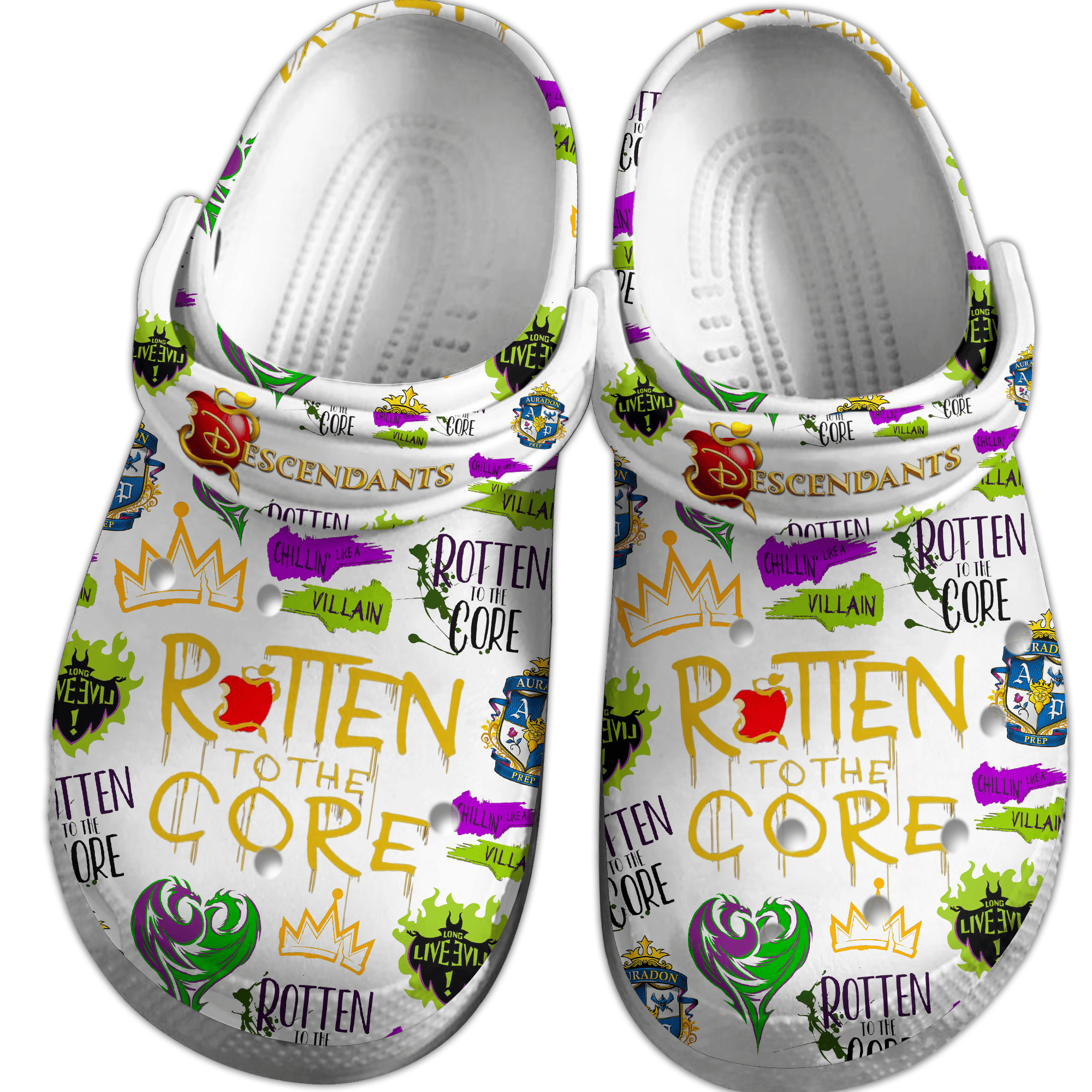 Merchidea Descendants TV Series Crocs Crocband Clogs Shoes Comfortable For Men Women and Kids