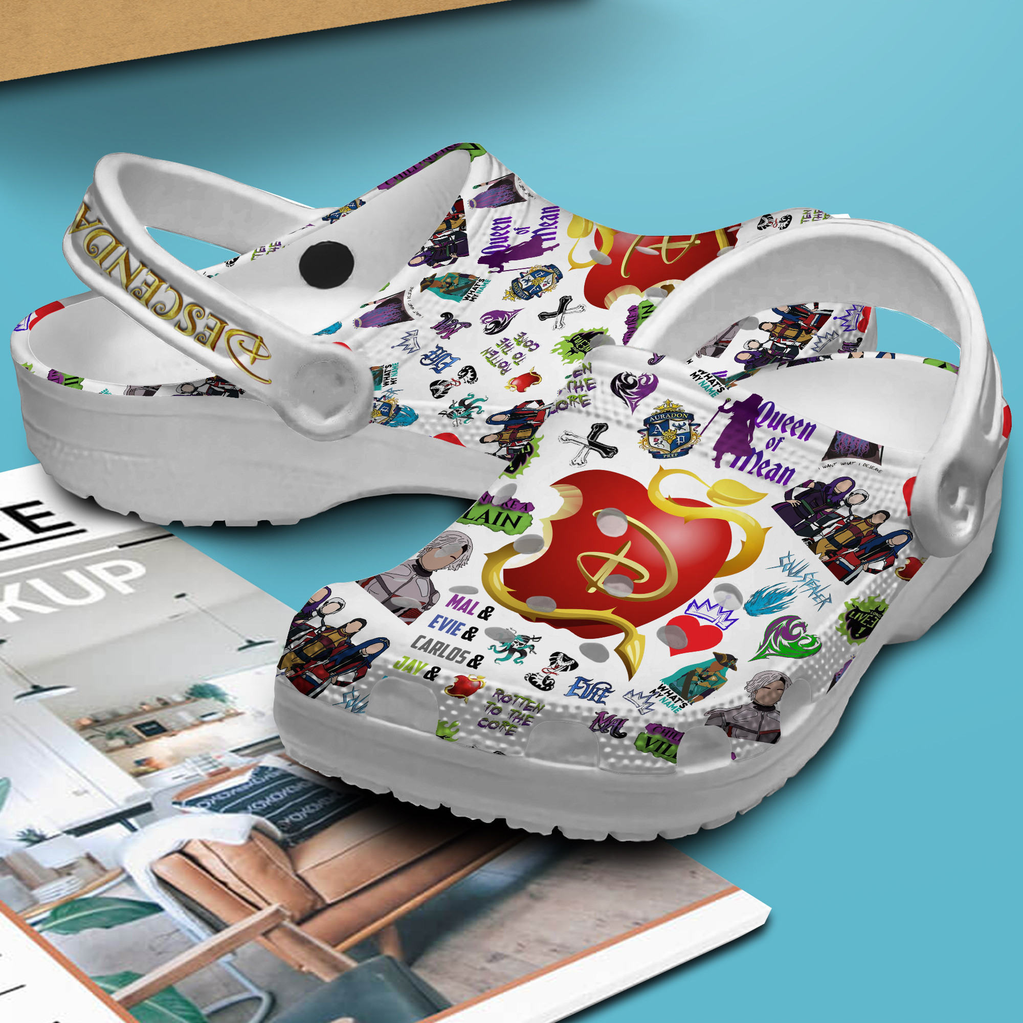 Merchidea Descendents Music Crocs Crocband Clogs Shoes Comfortable For Men Women and Kids