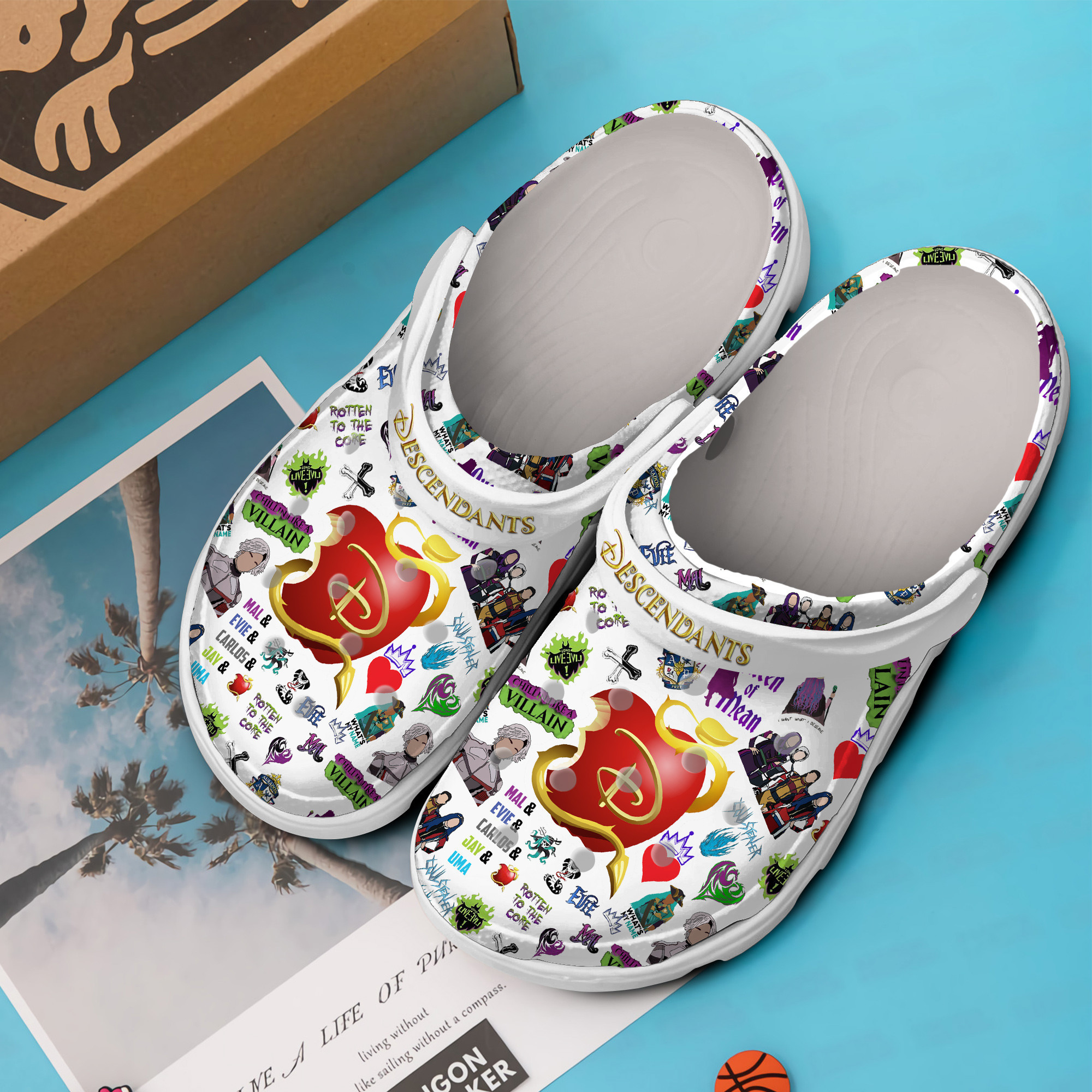 Merchidea Descendents Music Crocs Crocband Clogs Shoes Comfortable For Men Women and Kids