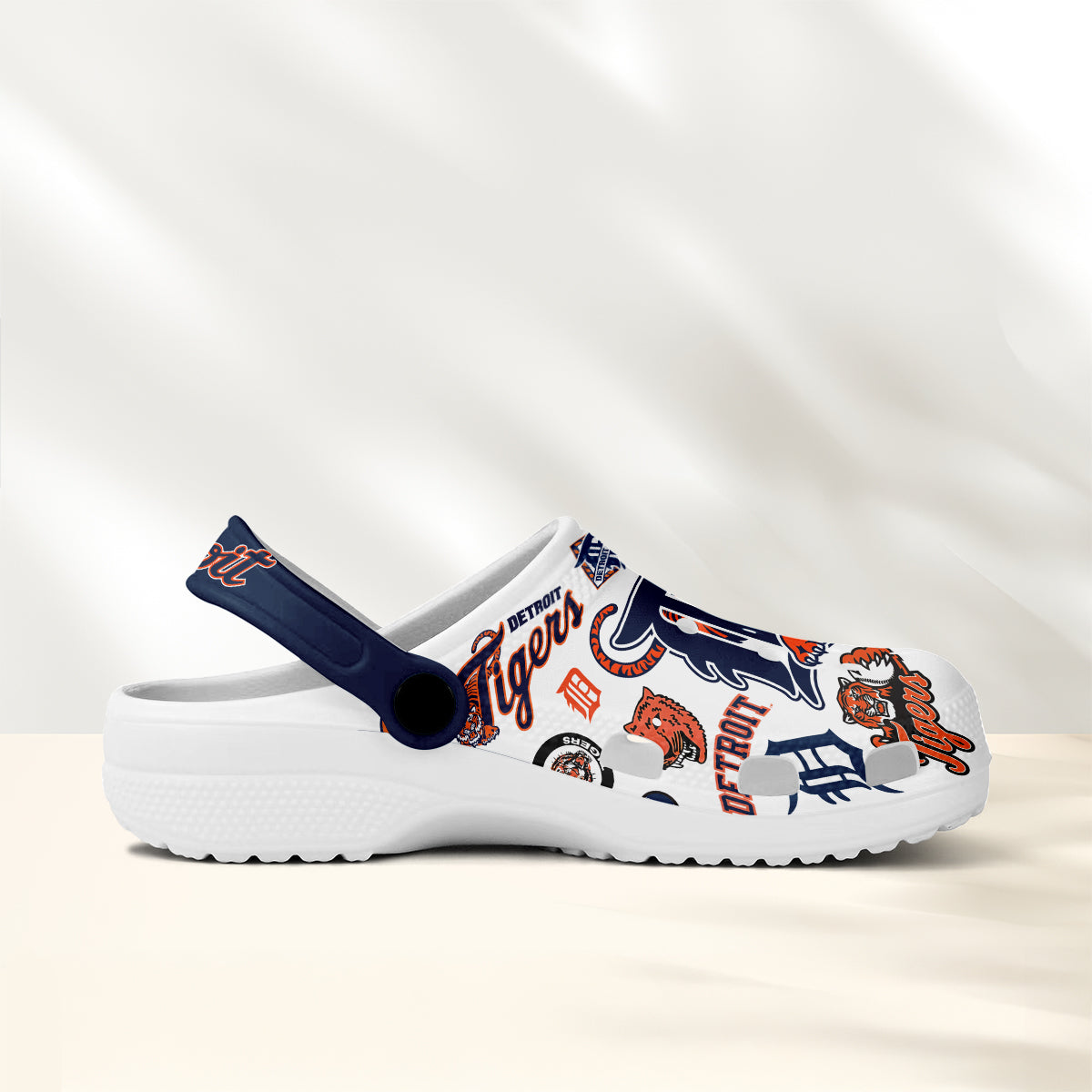 Merchidea Detroit Tigers MLB Crocs Crocband Clogs Shoes Comfortable For Men Women and Kids