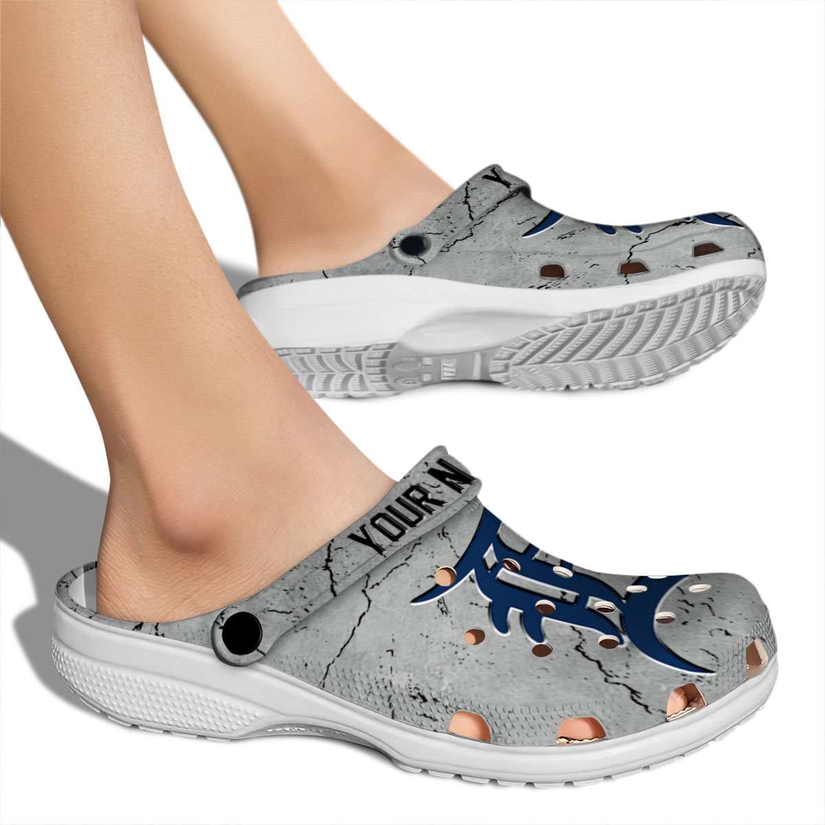 Merchidea Detroit Tigers MLB Sport Crocs Crocband Clogs Shoes Comfortable For Men Women and Kids