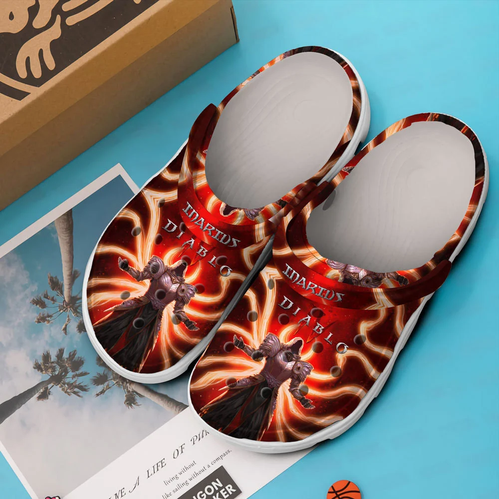 Merchidea Diablo Game Crocs Crocband Clogs For Men Women and Kids