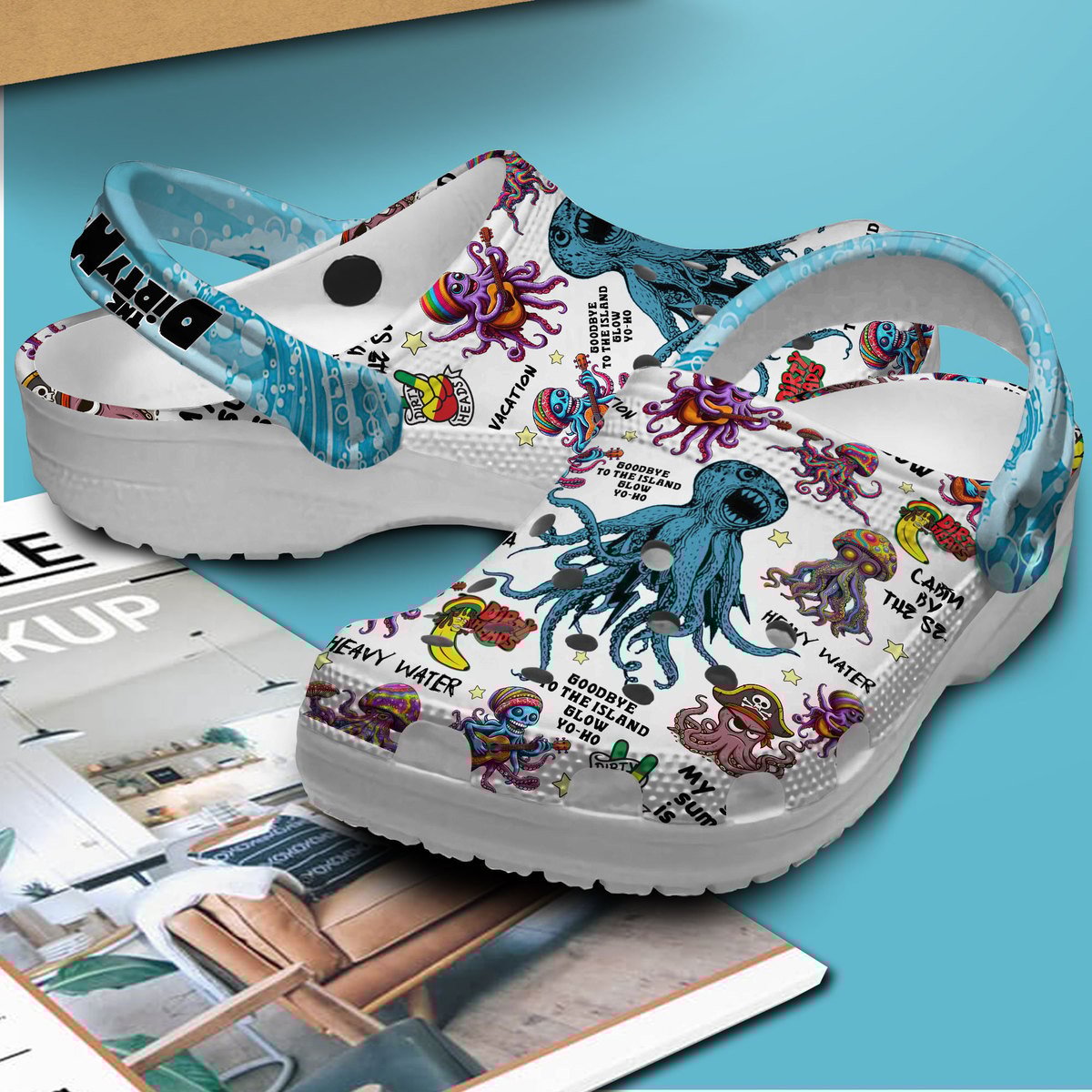 Merchidea Dirty Heads Music Crocs Crocband Clogs Shoes Comfortable For Men Women and Kids