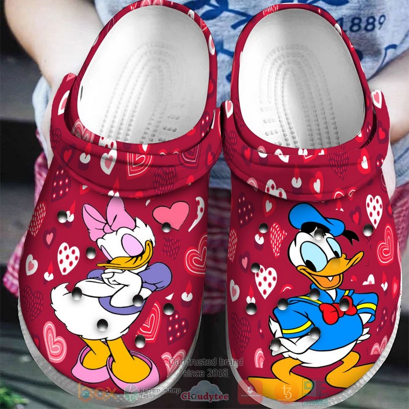 Merchidea Donald Duck Cartoon Crocs Crocband Clogs Shoes Comfortable For Men Women and Kids