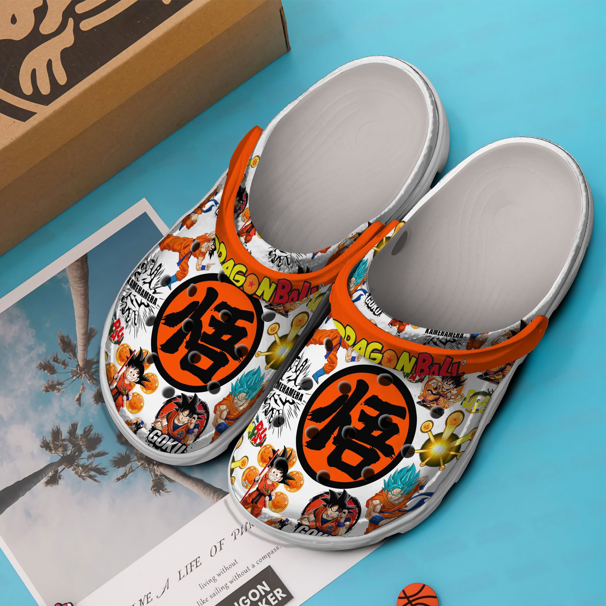 Merchidea Dragon Ball Anime Crocs Crocband Clogs Shoes Comfortable For Men Women and Kids