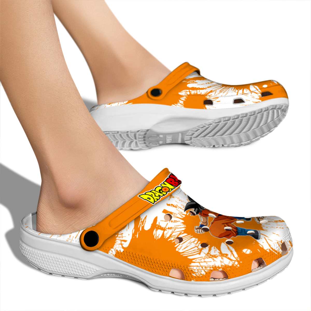 Merchidea Dragon Ball Anime Crocs Crocband Clogs Shoes Comfortable For Men Women and Kids