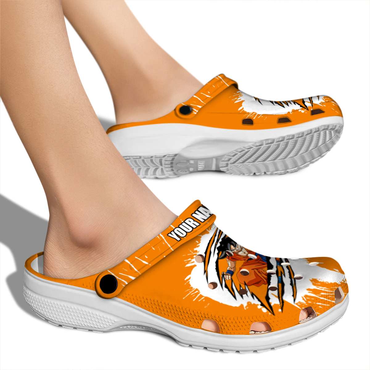 Merchidea Dragon Ball Anime Crocs Crocband Clogs Shoes Comfortable For Men Women and Kids