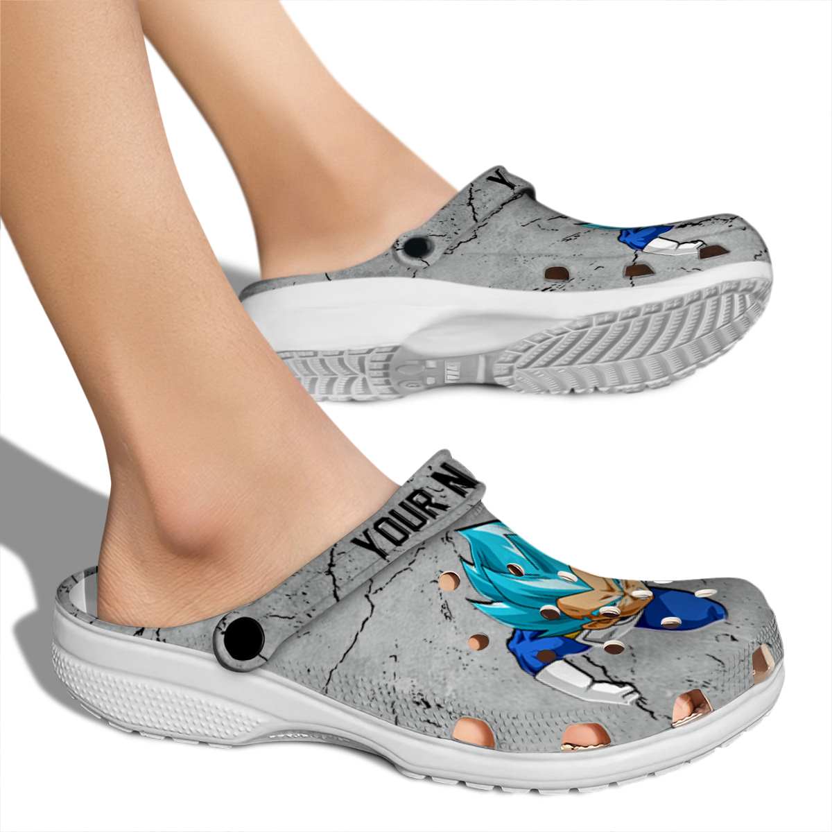 Merchidea Dragon Ball Anime Crocs Crocband Clogs Shoes Comfortable For Men Women and Kids