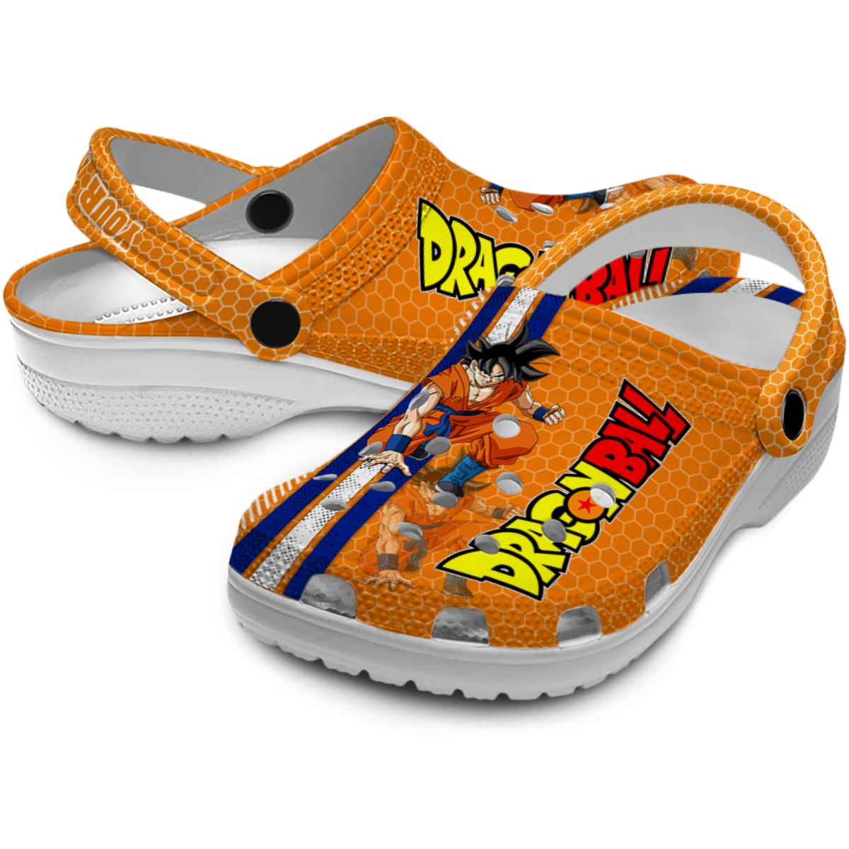 Merchidea Dragon Ball Anime Crocs Crocband Clogs Shoes Comfortable For Men Women and Kids