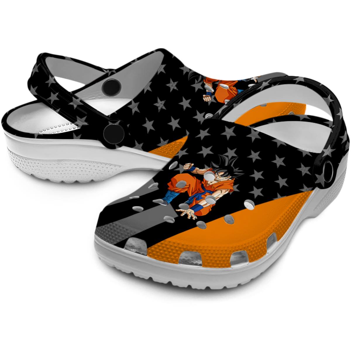 Merchidea Dragon Ball Anime Crocs Crocband Clogs Shoes Comfortable For Men Women and Kids