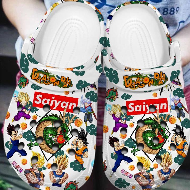Merchidea Dragon Ball Anime Crocs Crocband Clogs Shoes Comfortable For Men Women and Kids