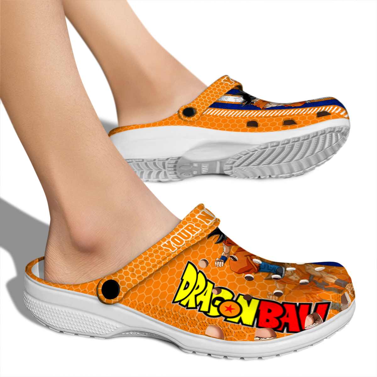 Merchidea Dragon Ball Anime Crocs Crocband Clogs Shoes Comfortable For Men Women and Kids
