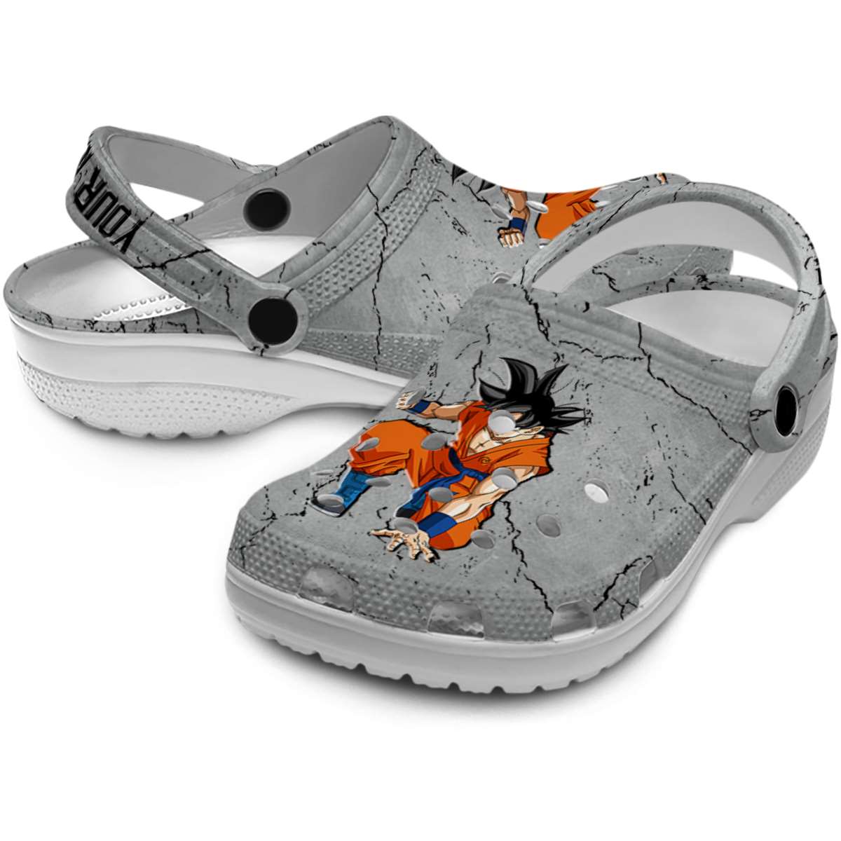 Merchidea Dragon Ball Anime Crocs Crocband Clogs Shoes Comfortable For Men Women and Kids
