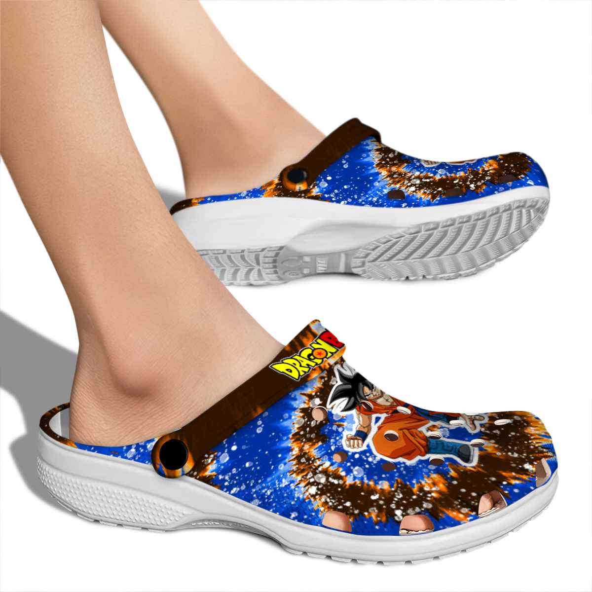 Merchidea Dragon Ball Anime Crocs Crocband Clogs Shoes Comfortable For Men Women and Kids