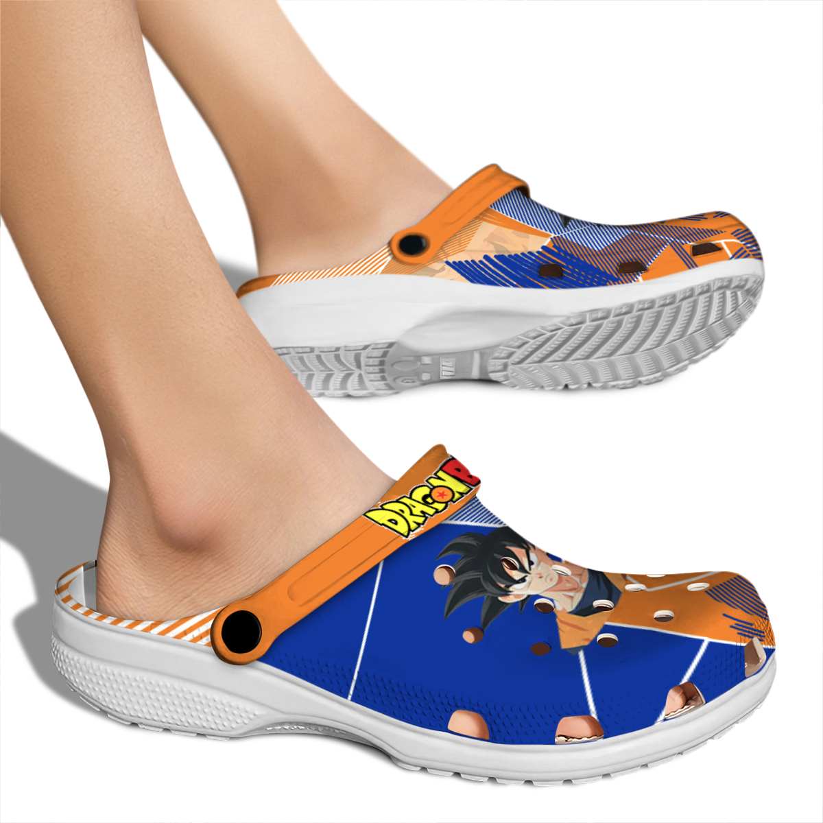 Merchidea Dragon Ball Anime Crocs Crocband Clogs Shoes Comfortable For Men Women and Kids