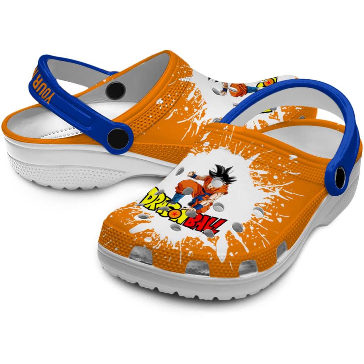 Merchidea Dragon Ball Anime Crocs Crocband Clogs Shoes Comfortable For Men Women and Kids