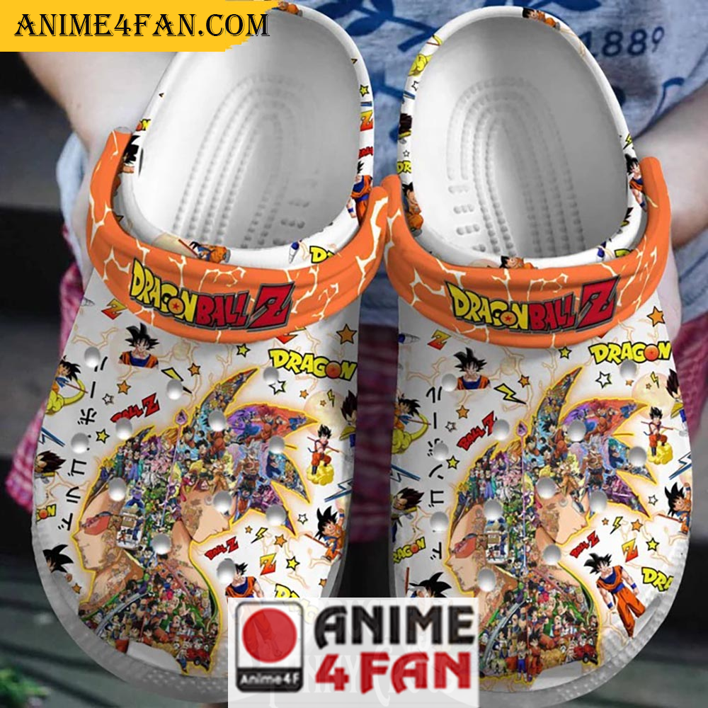 Merchidea Dragon Ball Anime Crocs Crocband Clogs Shoes Comfortable For Men Women and Kids