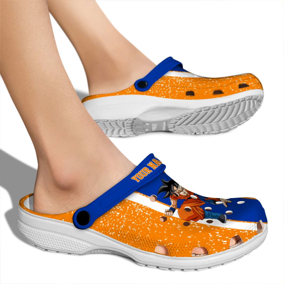 Merchidea Dragon Ball Anime Crocs Crocband Clogs Shoes Comfortable For Men Women and Kids